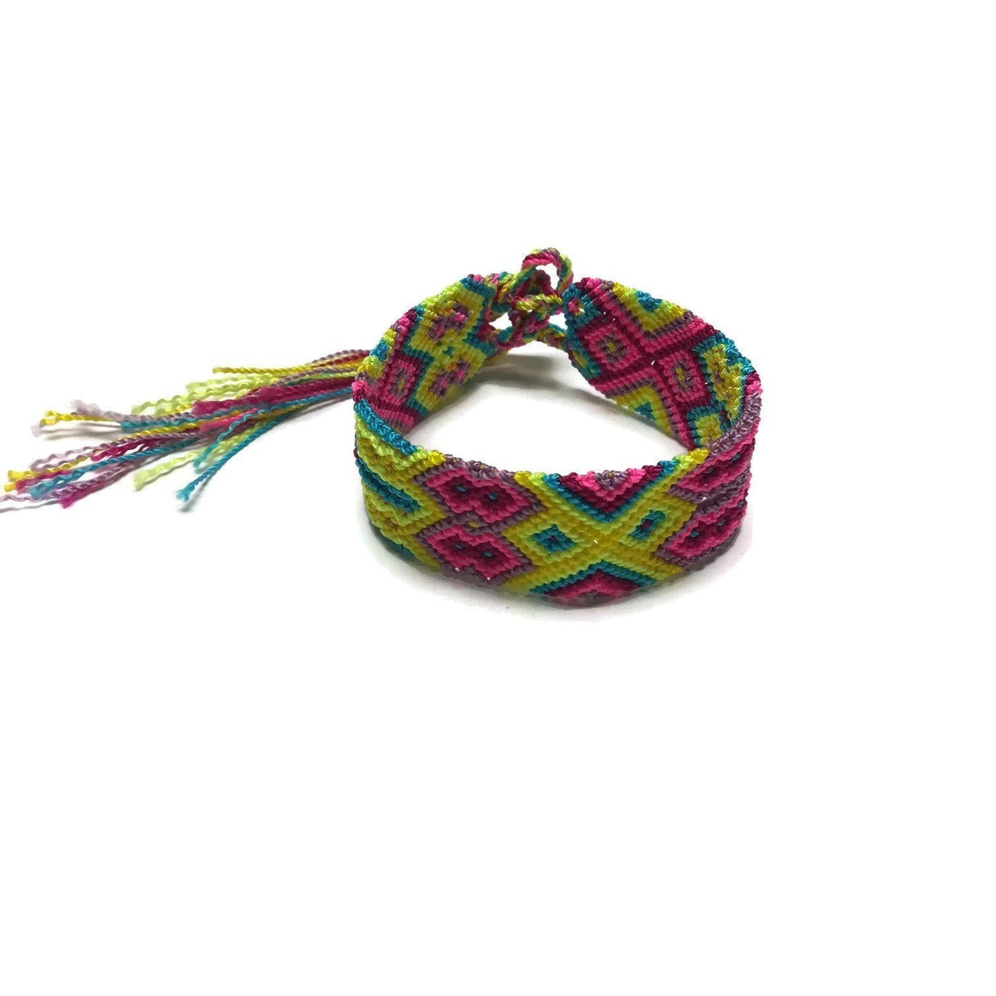 Friendship Woven Boho String Bracelet (4 Sizes) - Mexico