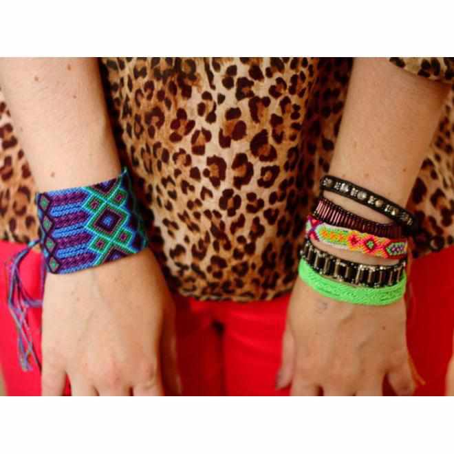 Friendship Woven Boho String Bracelet (4 Sizes) - Mexico