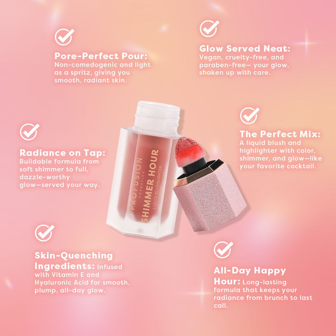 Shimmer Hour Liquid Blushlighter - Osadia Concept Store