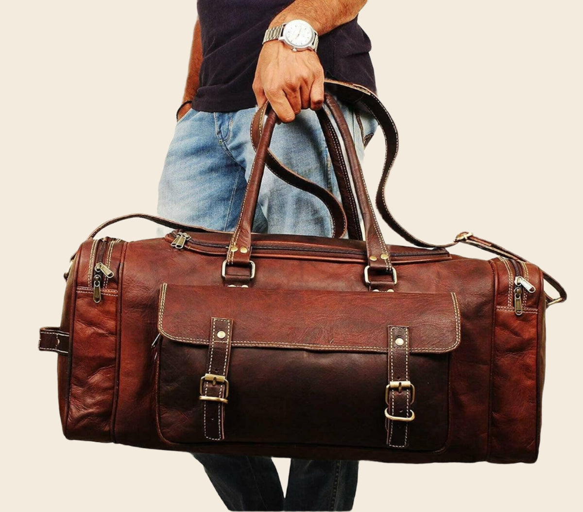 Traveler Weekender Duffle Bag + FREE Toiletry Bag (ZIPIFY) - Osadia Concept Store
