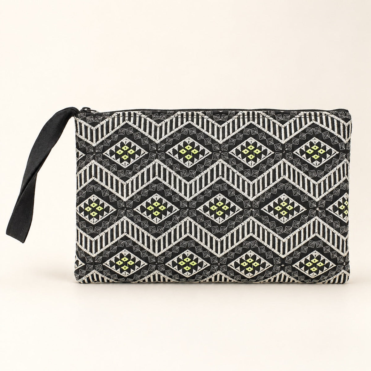 Sarita Hmong Embroidered Wristlet - Thailand