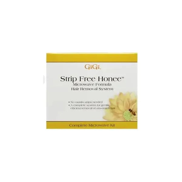 Gigi Strip Free Honee Microwave Formula Hair Removal System 35 Piece Kit - 16 Oz