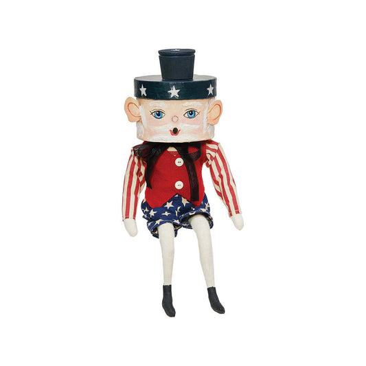 Glory Sam Gathered Traditions Art Doll by Joe Spencer - Osadia Concept Store