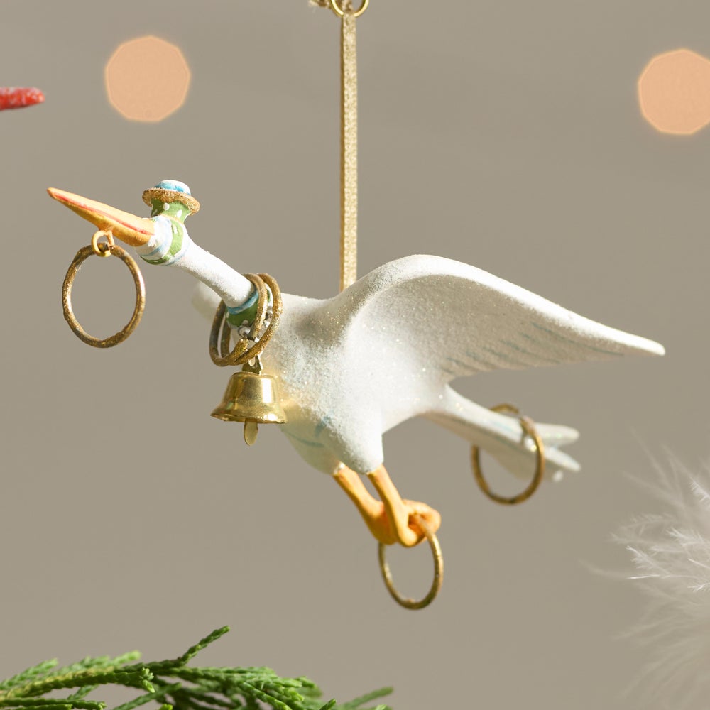 12 Days MINI Ornaments by Patience Brewster SOLD INDIVIDUALLY