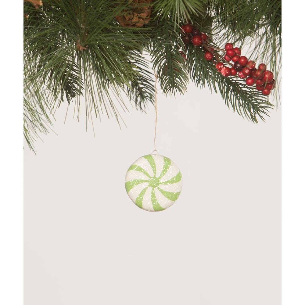 Green Peppermint Ornament by Bethany Lowe Designs