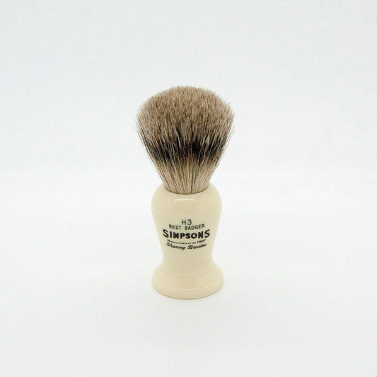 Simpsons Harvard H3 Best Badger Shaving Brush