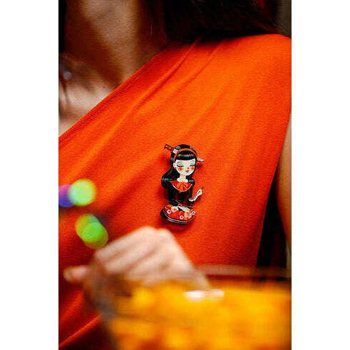 Halloween Punch Brooch by Laliblue | PRE-ORDER SHIPS IN 2-3 WEEKS