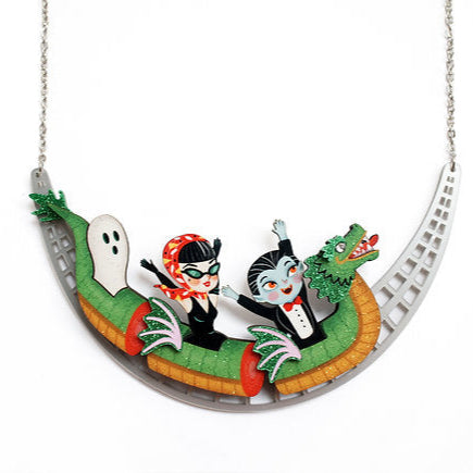 Roller Coaster with Dragon Necklace by Laliblue - Osadia Concept Store