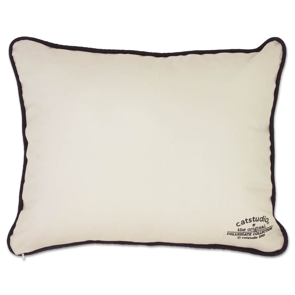 Harvard University Collegiate Embroidered Pillow by CatStudio - Osadia Concept Store