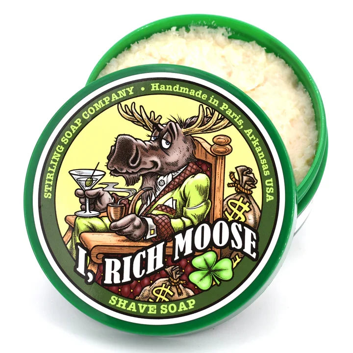 Stirling Soap Co. I, Rich Moose Shaving Collection