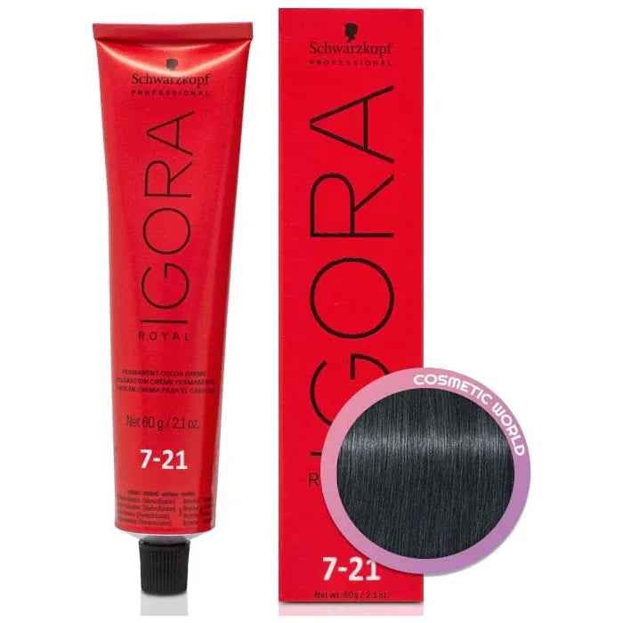Schwarzkopf Igora Royal Hair Color  7-21  2.1oz