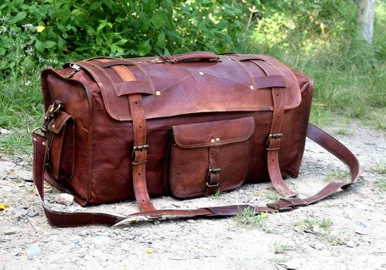 The Peterson Leather Duffle - Osadia Concept Store