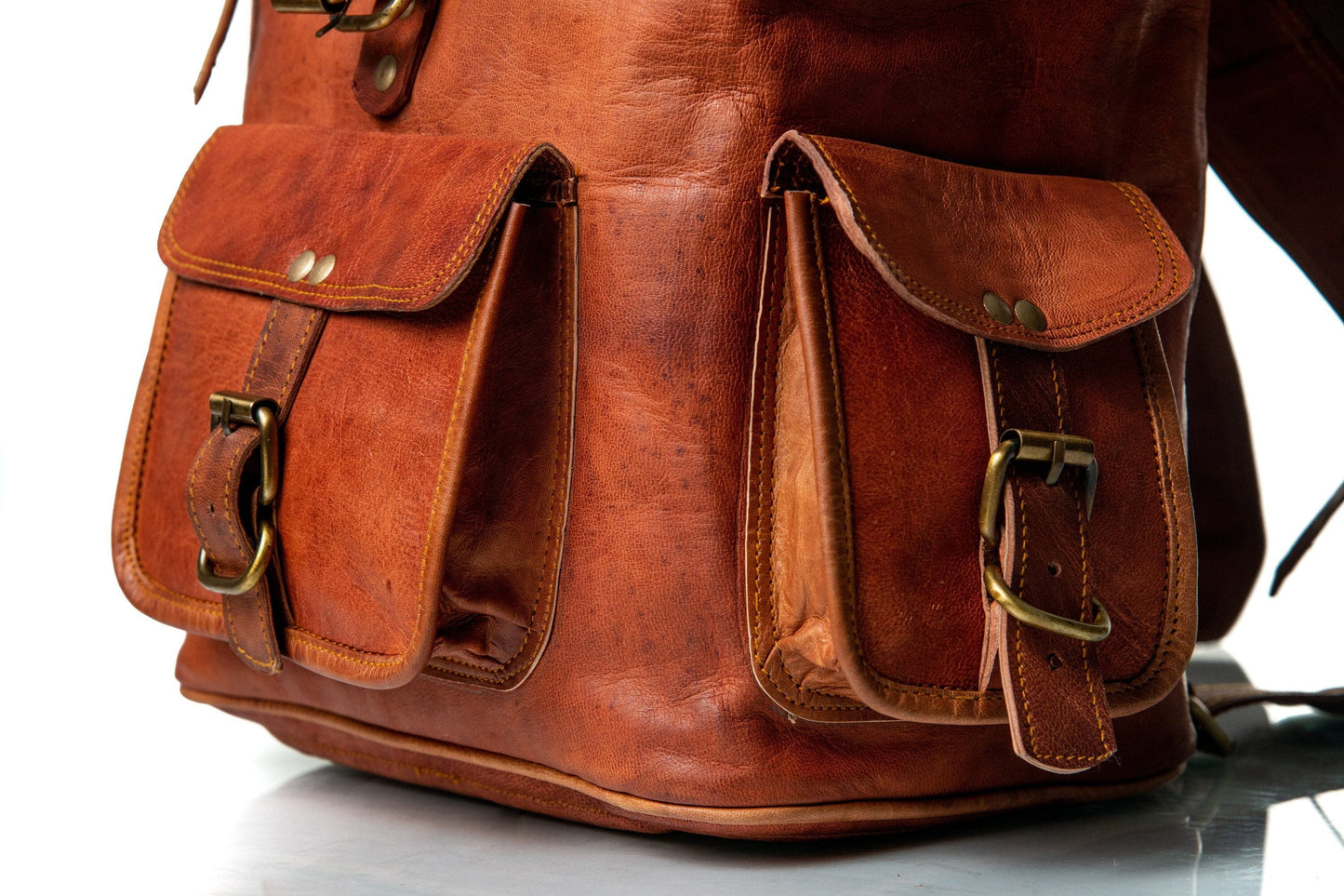 The Alvarado Tanned Backpack - Osadia Concept Store