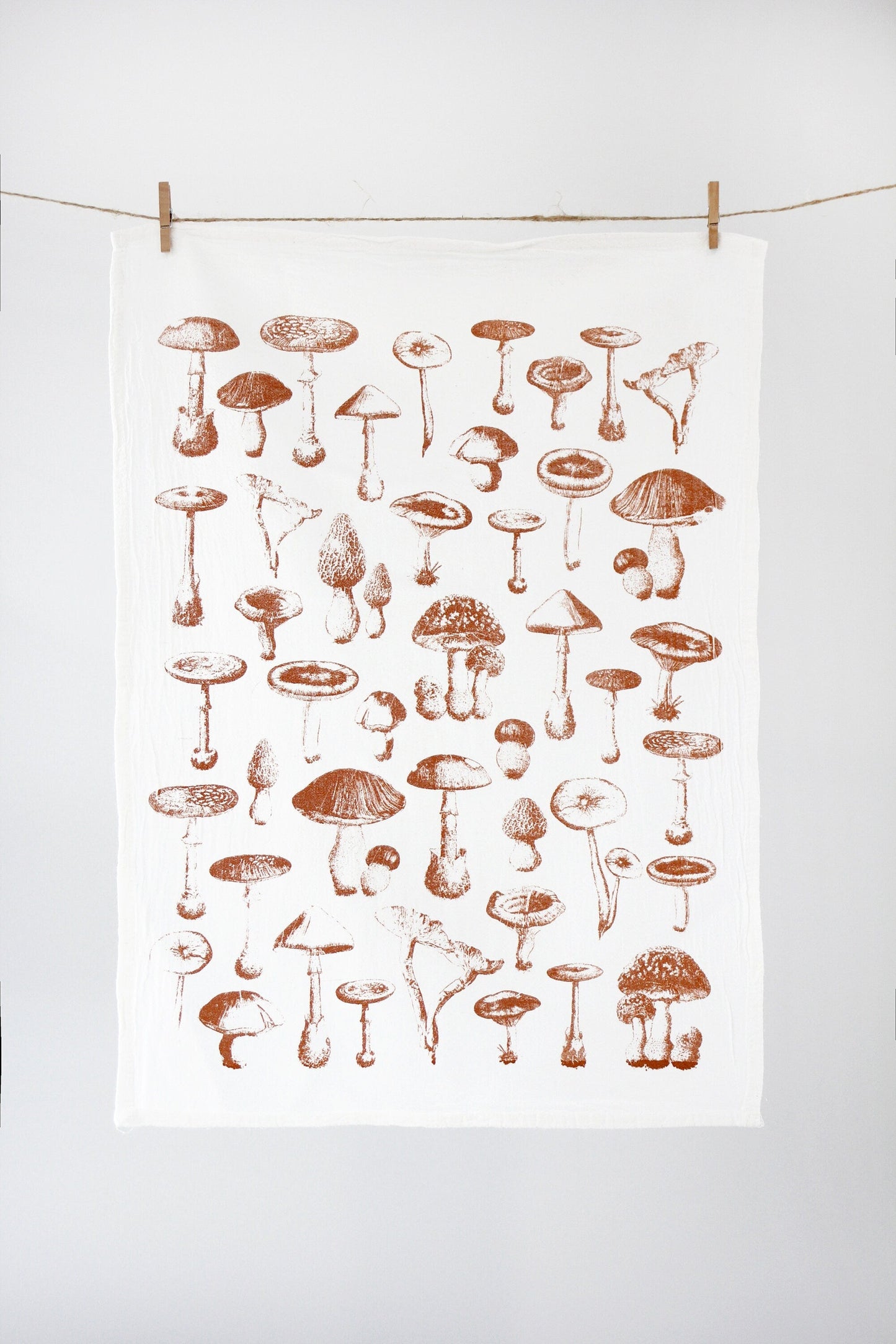 Mushroom Pattern Tea Towel - Osadia Concept Store