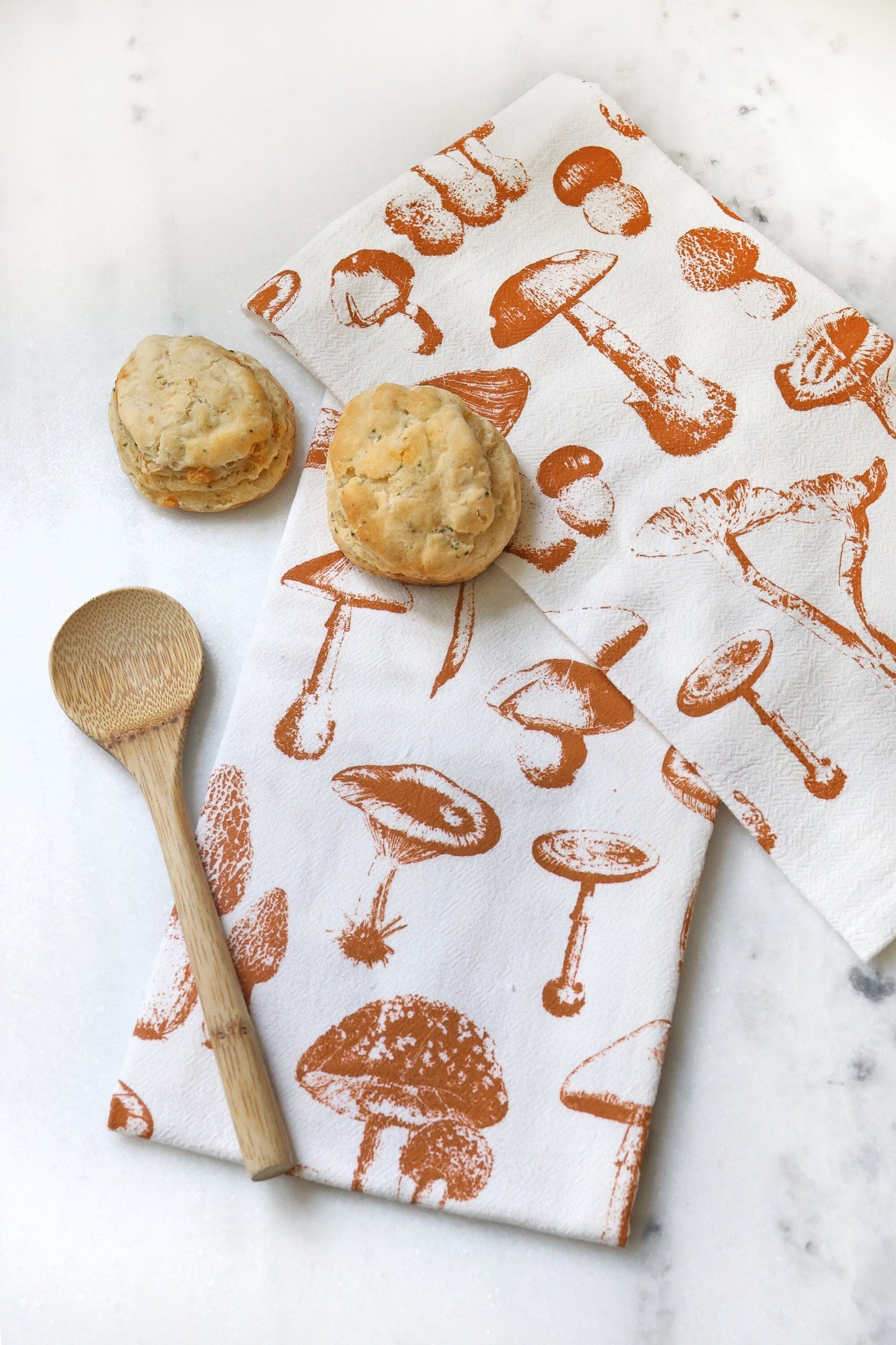 Mushroom Pattern Tea Towel - Osadia Concept Store
