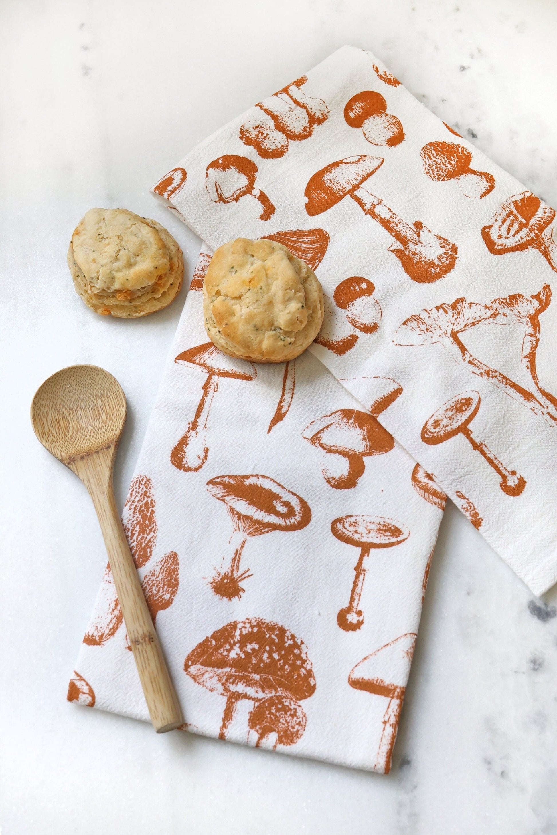 Mushroom Pattern Tea Towel - Osadia Concept Store