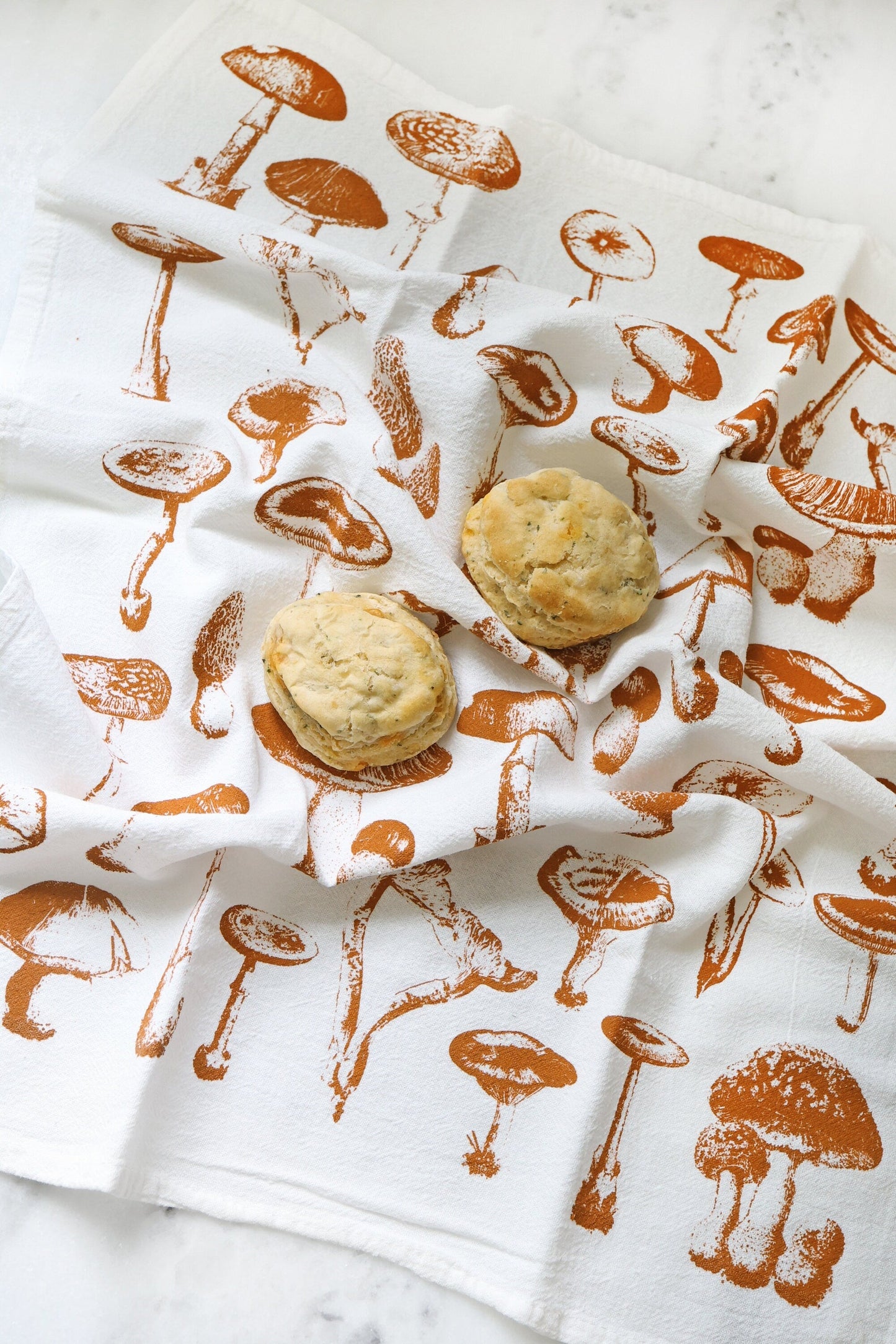 Mushroom Pattern Tea Towel - Osadia Concept Store