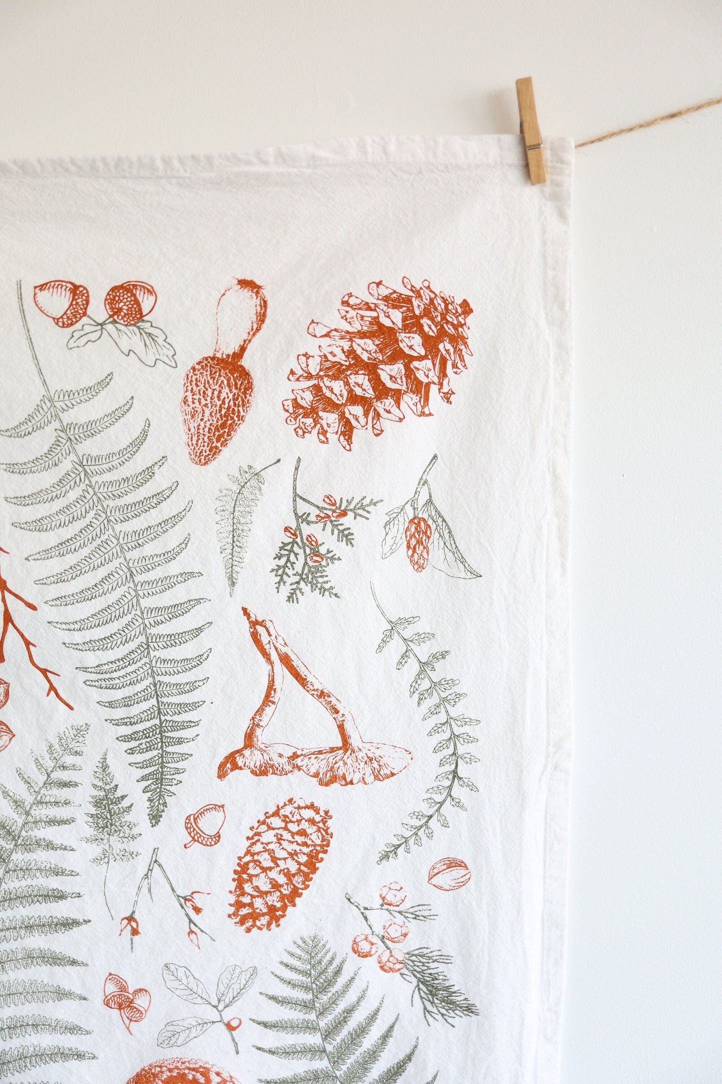 Forest Floor Tea Towel