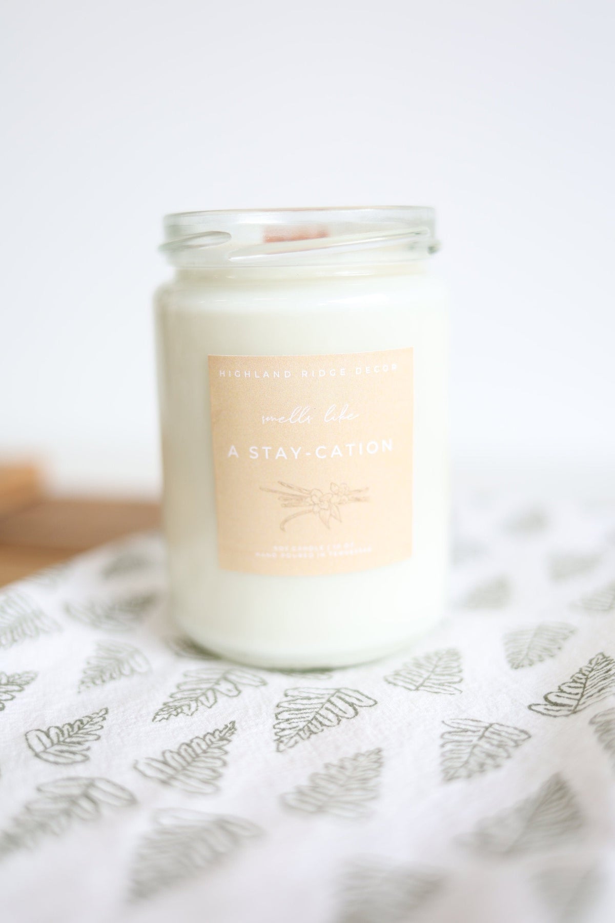 "A Stay-cation" Candle