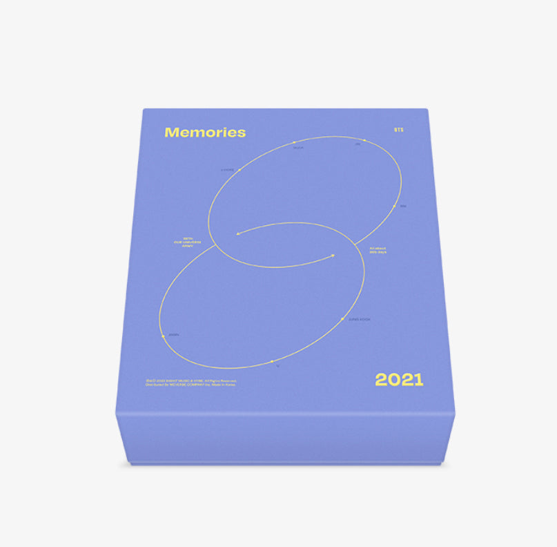 BTS - Memories Of 2021 DVD Blu-Ray Digital Code