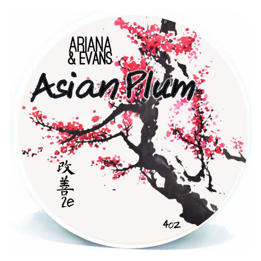 Ariana & Evans Asian Plum Shaving Collection