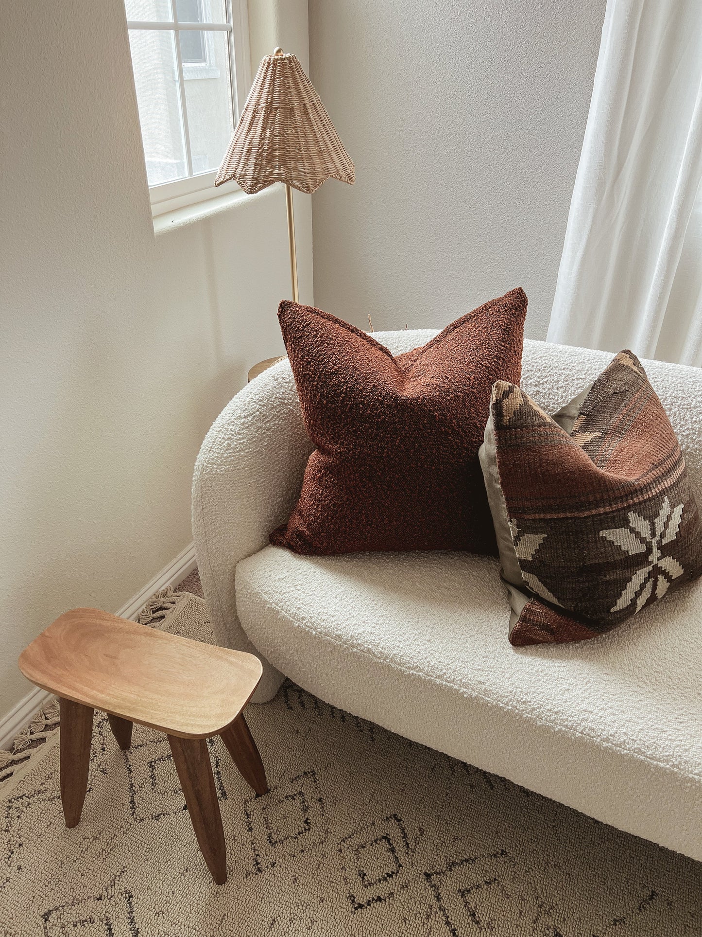 Boucle Pillow: Auburn