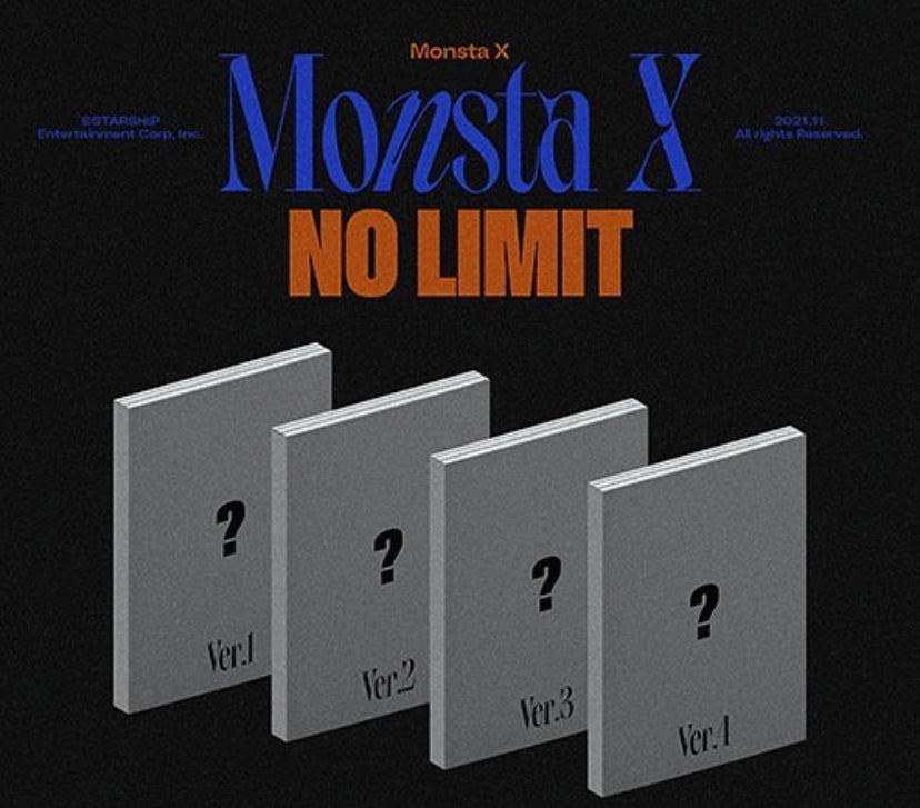 MONSTA X 10th Mini Album - No Limit - Osadia Concept Store