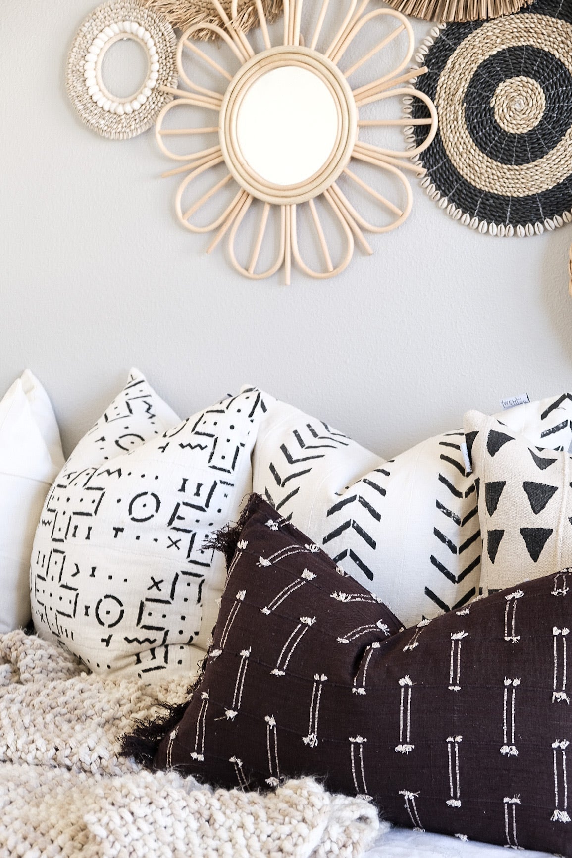 Cairo Mudcloth Pillow
