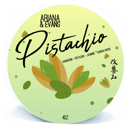 Ariana & Evans Pistachio Shaving Collection