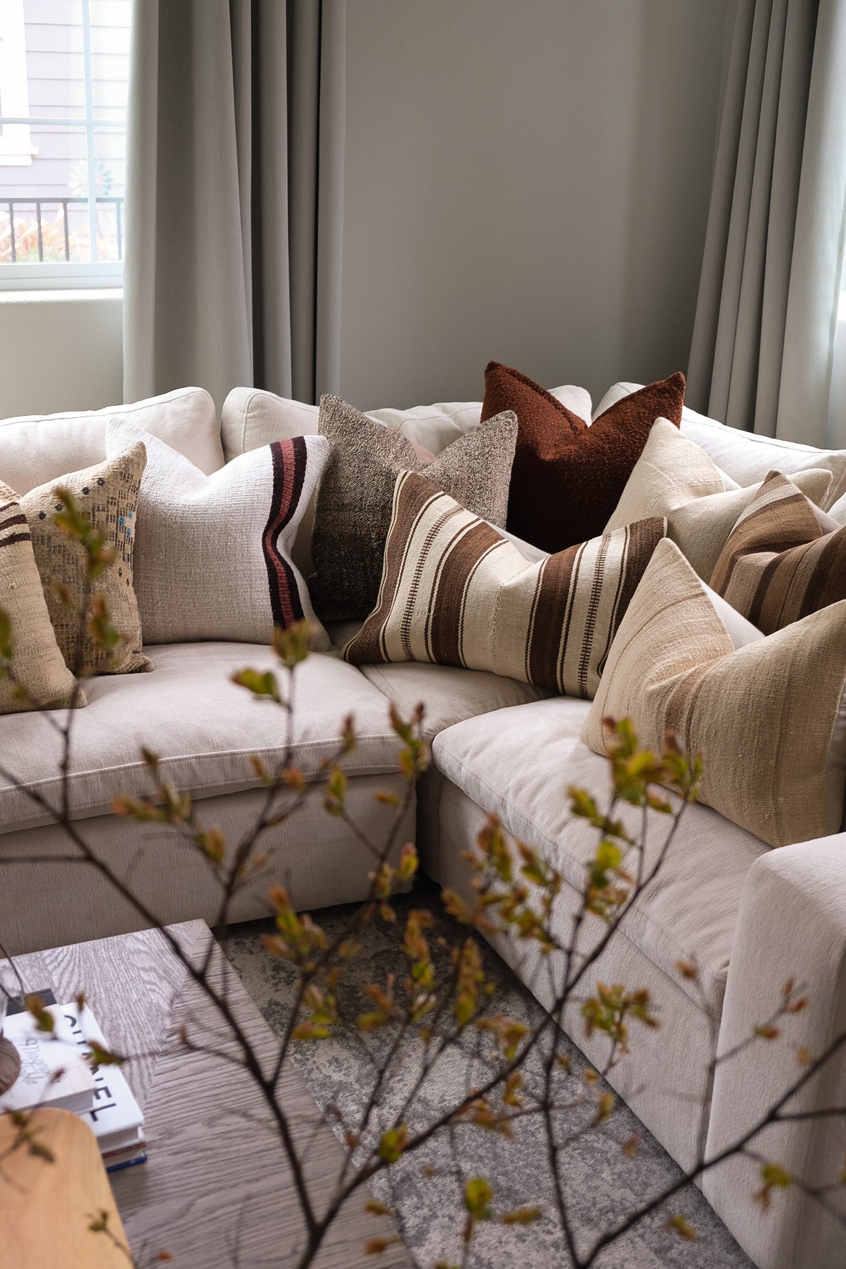Boucle Pillow: Auburn