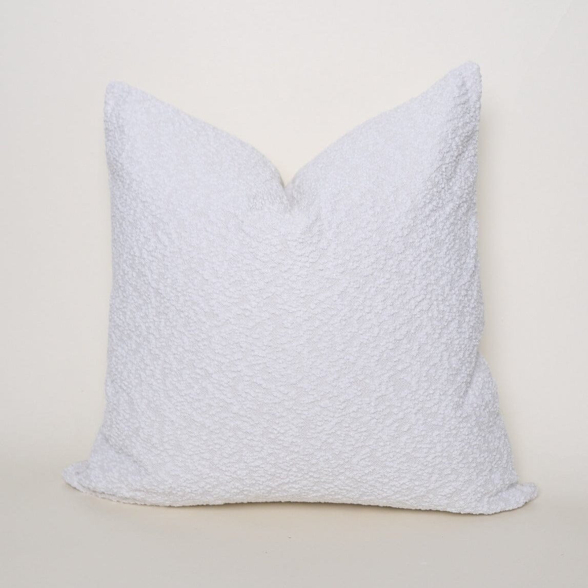 Boucle Pillow: Snow
