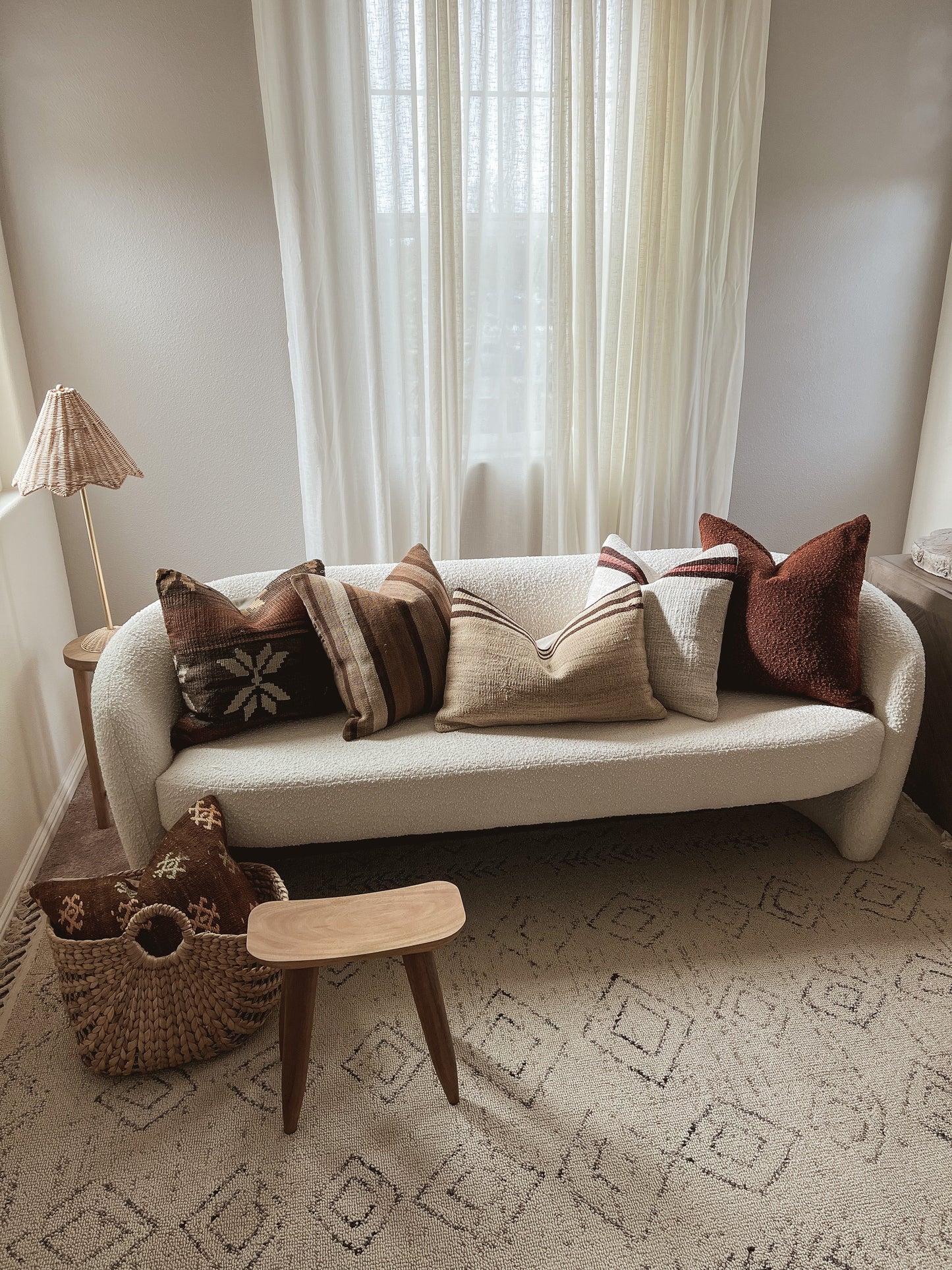 Boucle Pillow: Auburn