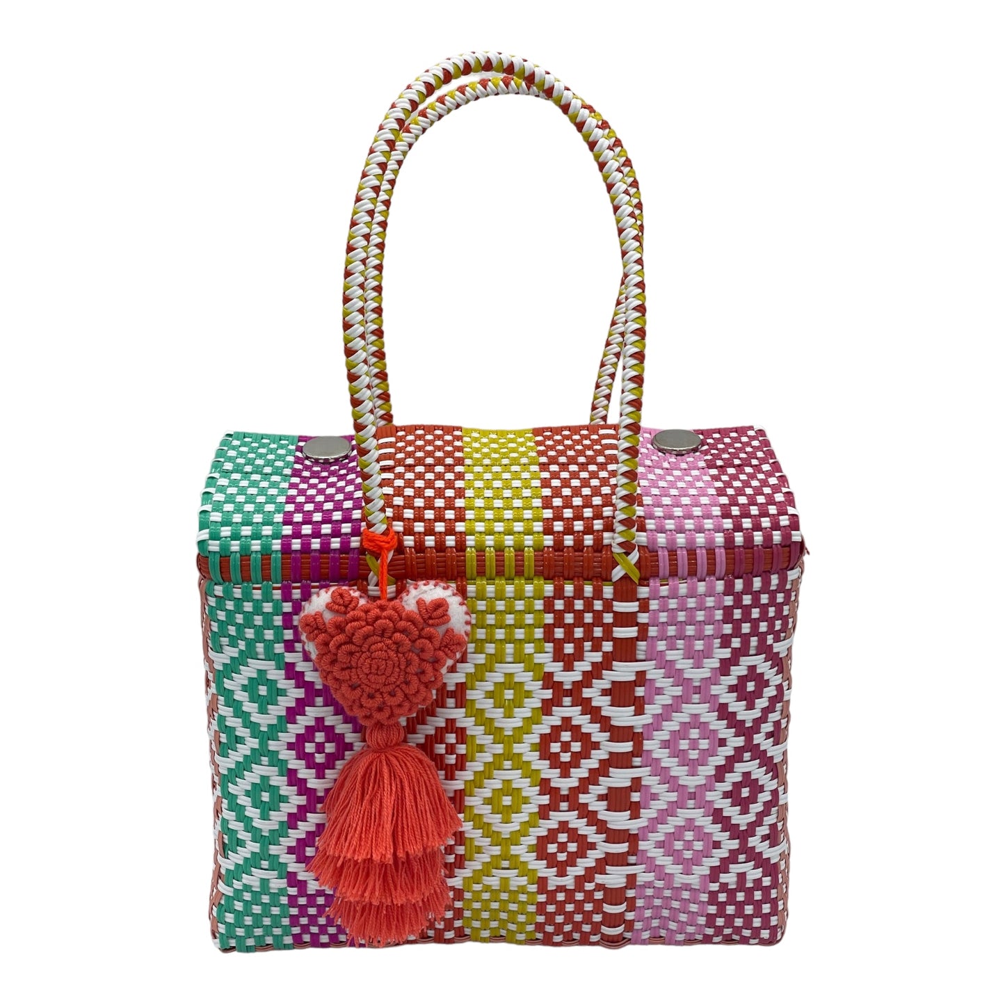 Artisan Mexican Box Bag - Medium