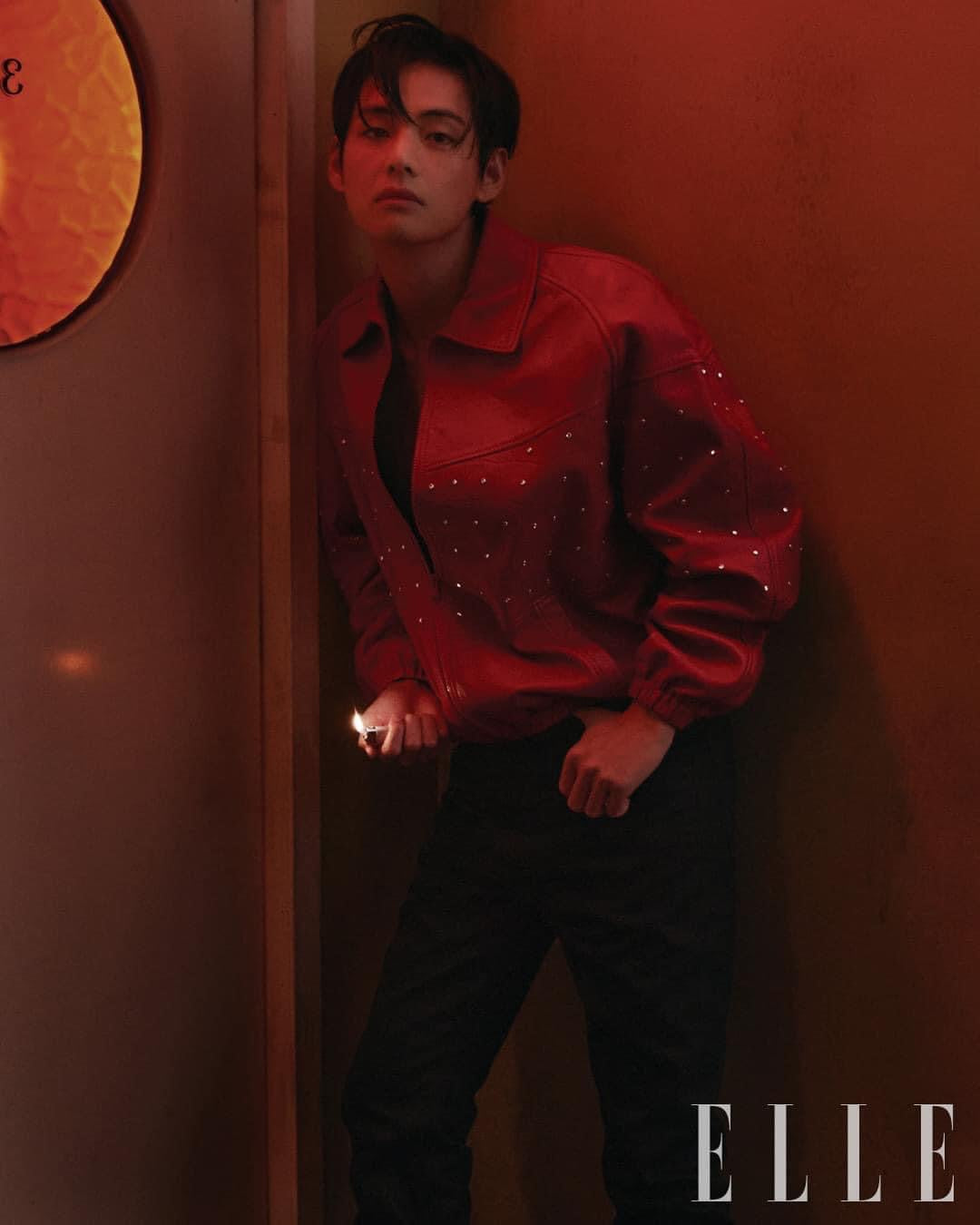 Elle 2023 April Issue - V Is Coming