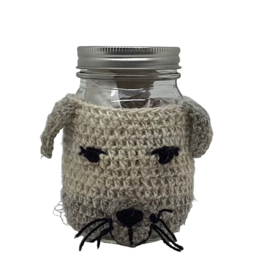 Crochet Dog Cup Koozie