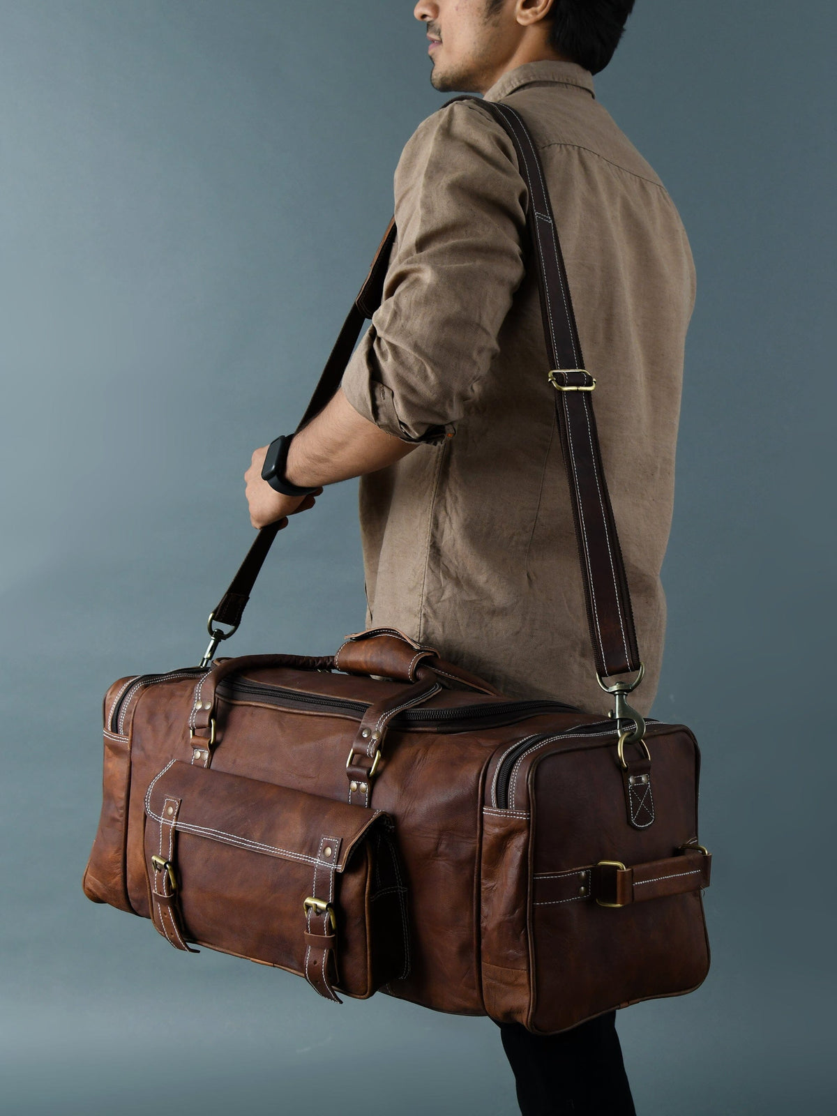 Traveler Weekender Duffle Bag + FREE Toiletry Bag (ZIPIFY) - Osadia Concept Store