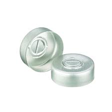20mm Dark Gray Aluminum Flip-Off Vial Seals (Blank Top), Case of 1000