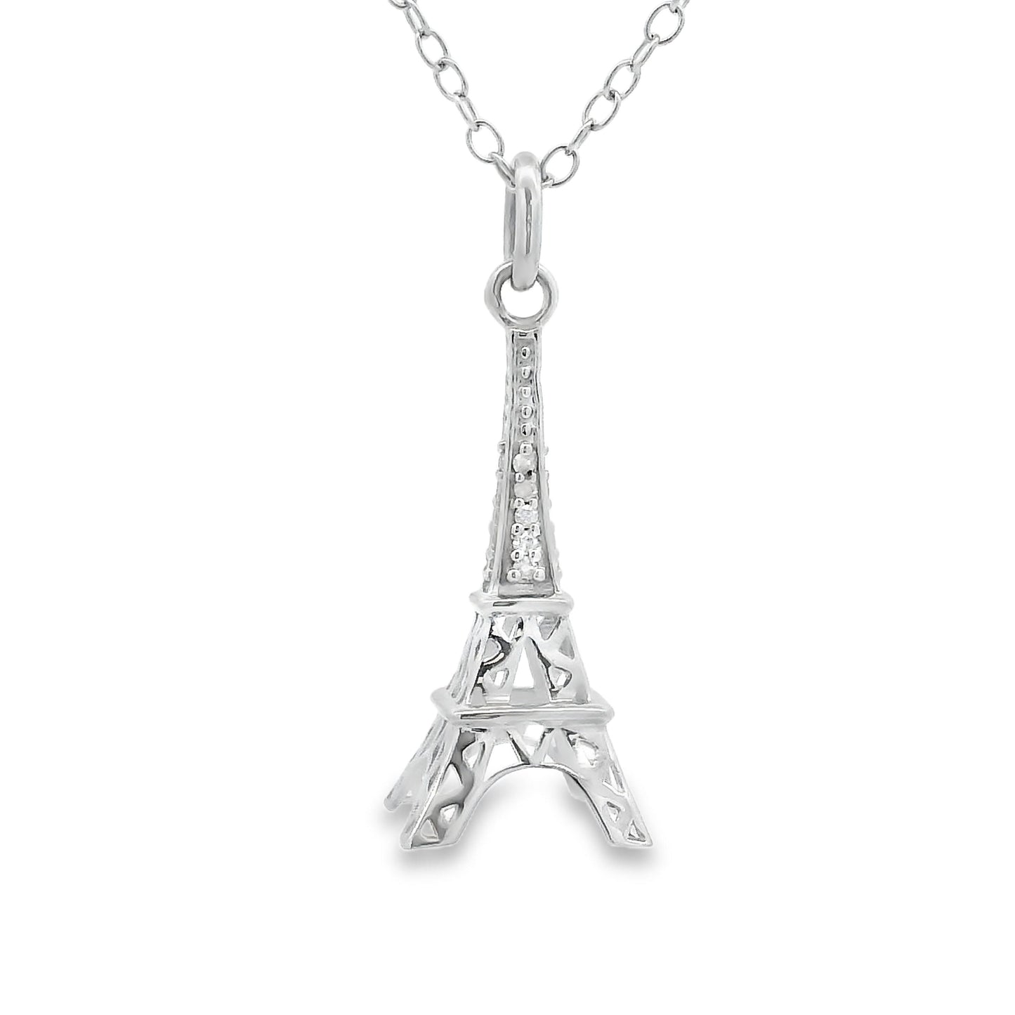 .06ct Diamond Fashion Pendants Sterling Silver