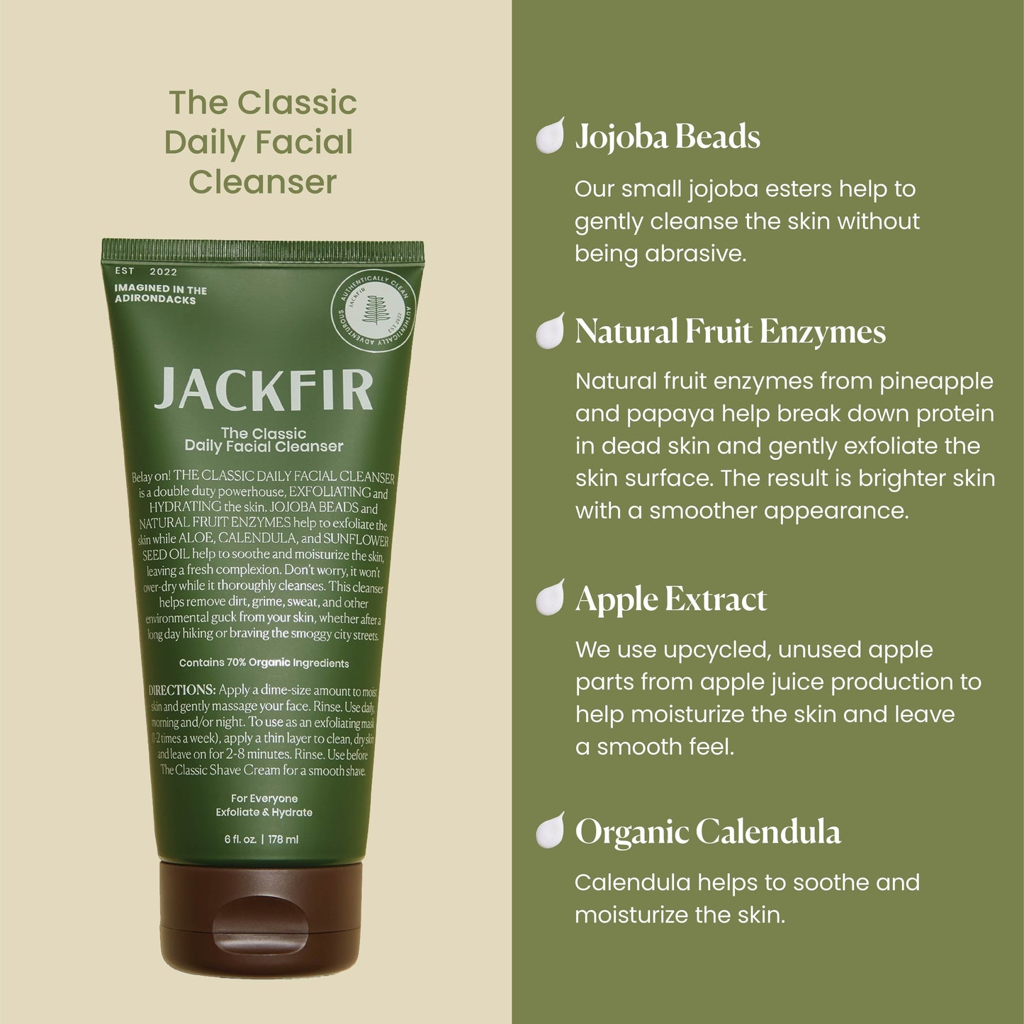 Classic Daily Facial Cleanser - Osadia Concept Store
