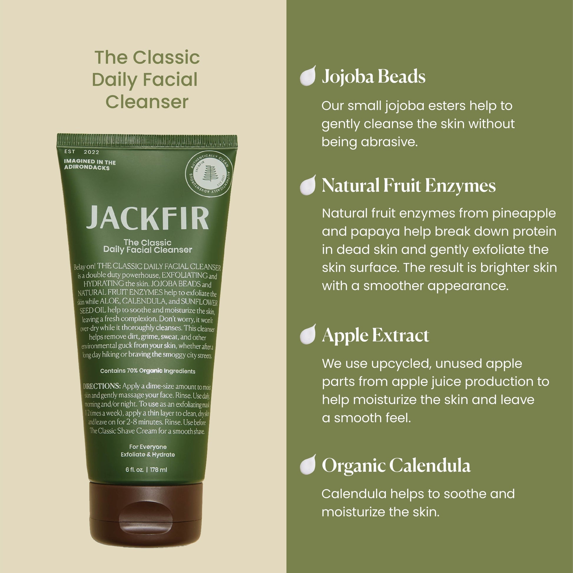 Classic Daily Facial Cleanser - Osadia Concept Store