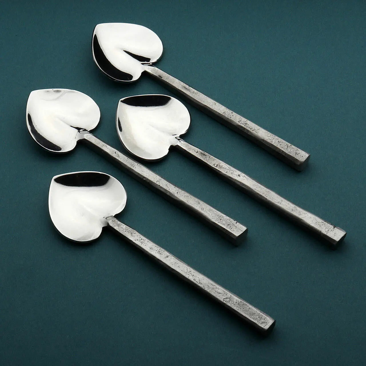 Jason Heart Coffee/Dessert Table Spoon 4 Pc. Set