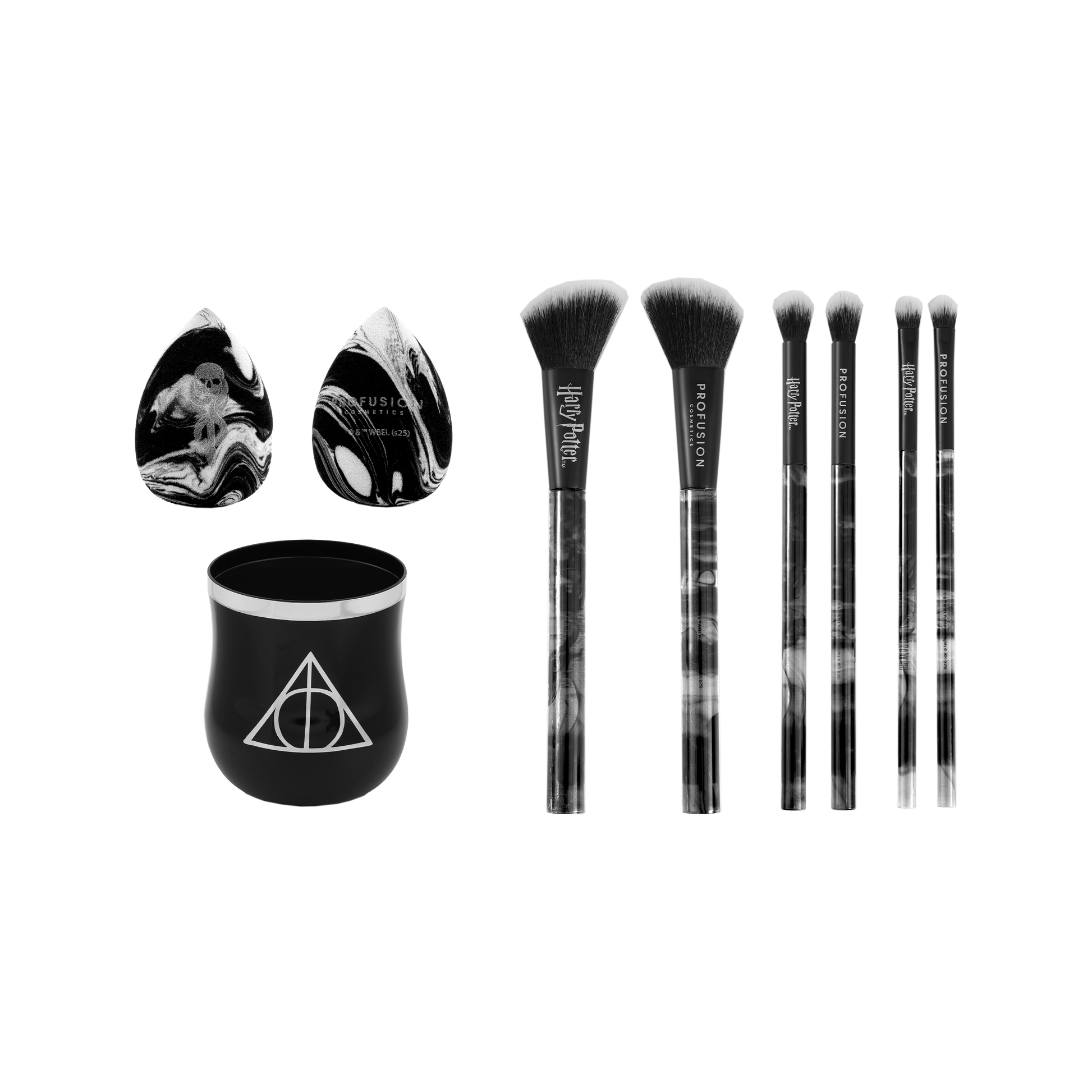 HP Dark Arts | Deathly Hallows™ Blend Makeup Brush & Sponge Set - Osadia Concept Store