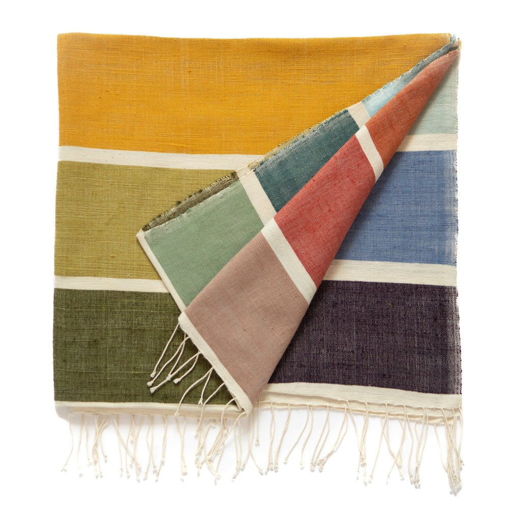 Kalam Handwoven Ethiopian Cotton Beach Towel