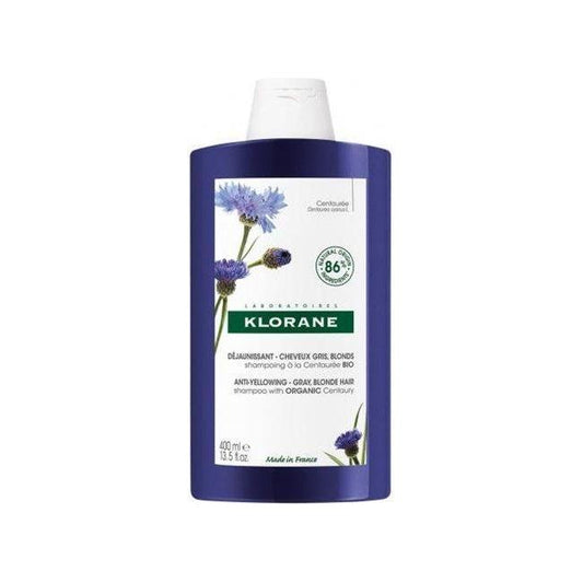Klorane Anti-Yellowing Shampoo With Centaury 400 ml