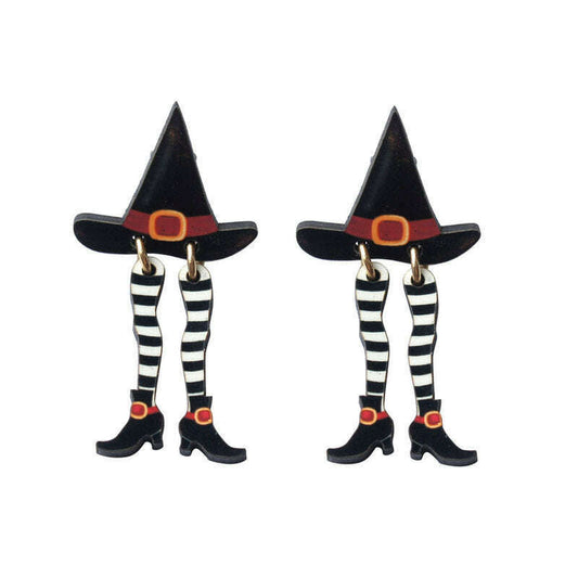 Hidden Witch Halloween Earrings by Laliblue | PRE-ORDER SHIPS IN 2-3 WEEKS