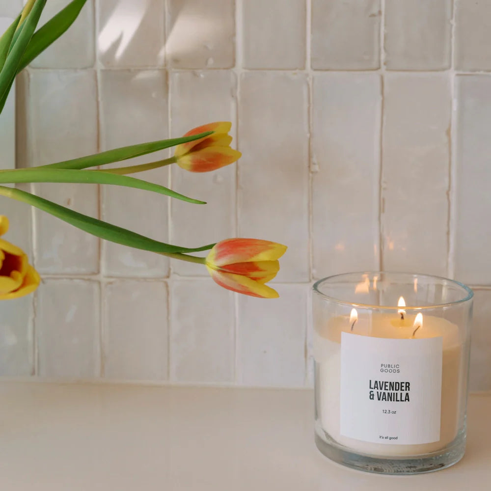 Lavender & Vanilla Soy Candle - Osadia Concept Store