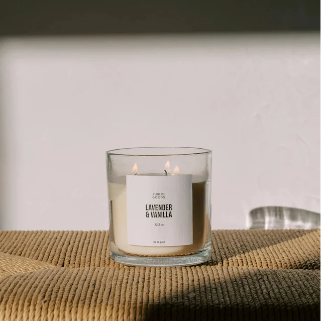 Lavender & Vanilla Soy Candle - Osadia Concept Store