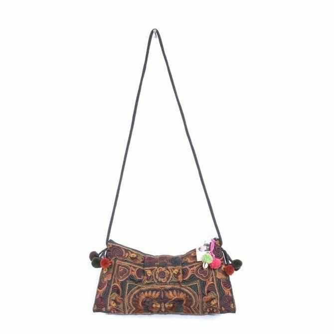 Leyla Embroidered Crossbody Purse - Thailand