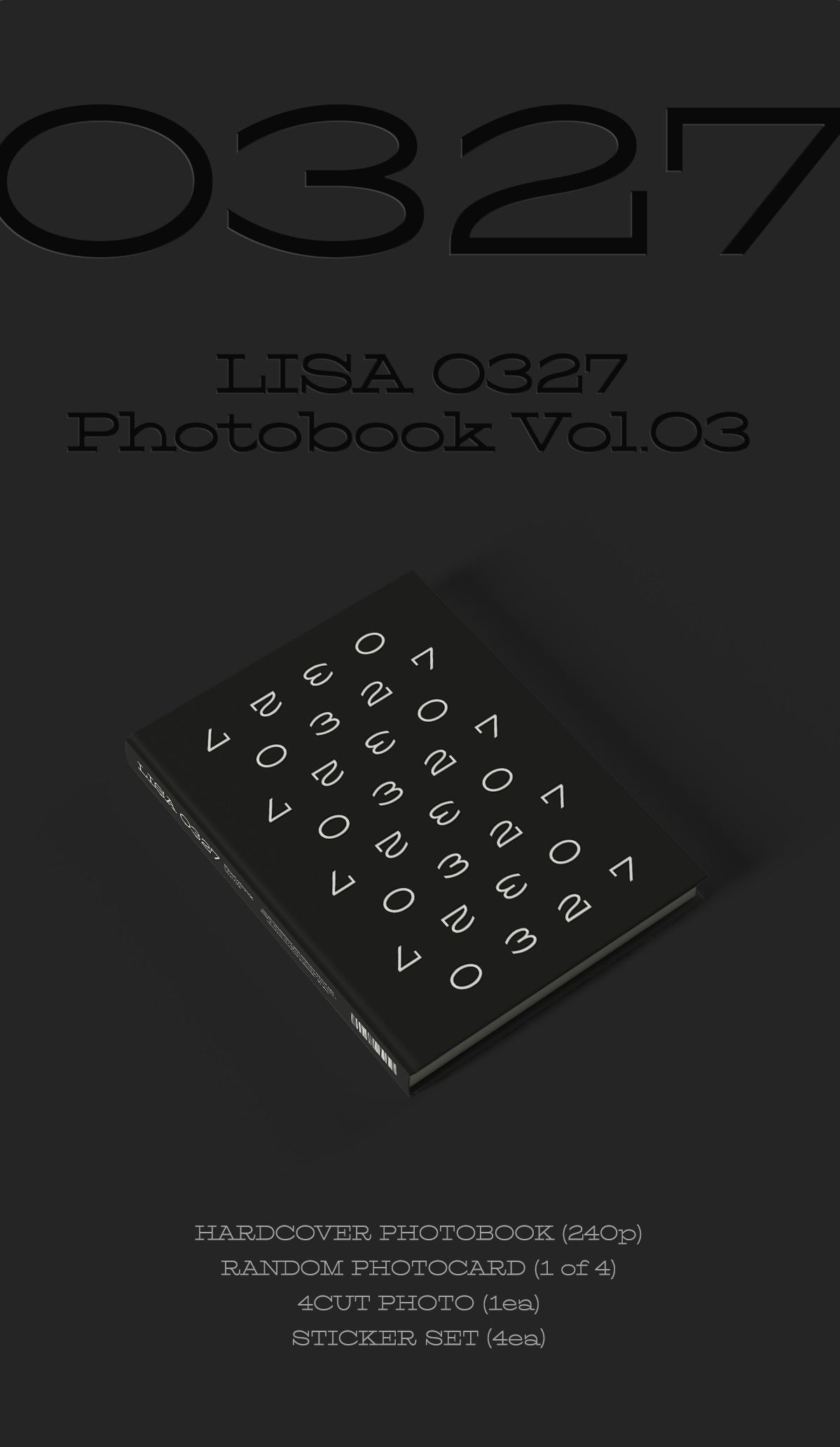 BLACKPINK Lisa - 0327 Photobook Vol.03