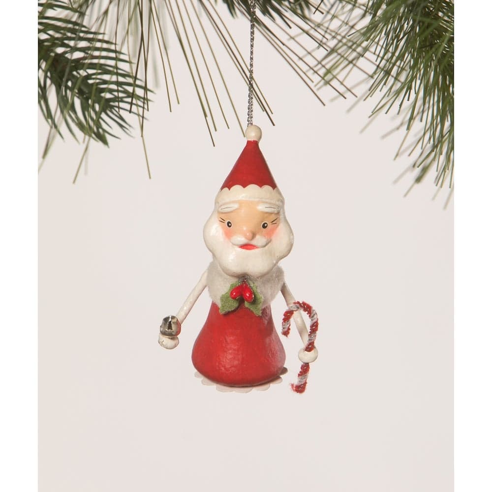 Little Santa Ornament by Bethany Lowe Designs - Osadia Concept Store